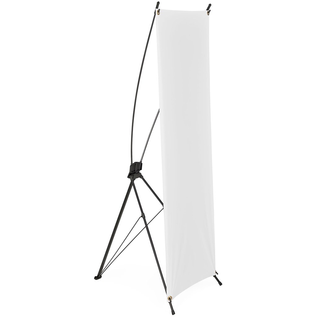 0.6 x 1.6m X-Banner with Fabric print 3