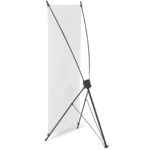 0.6 x 1.6m X-Banner with Fabric print 1