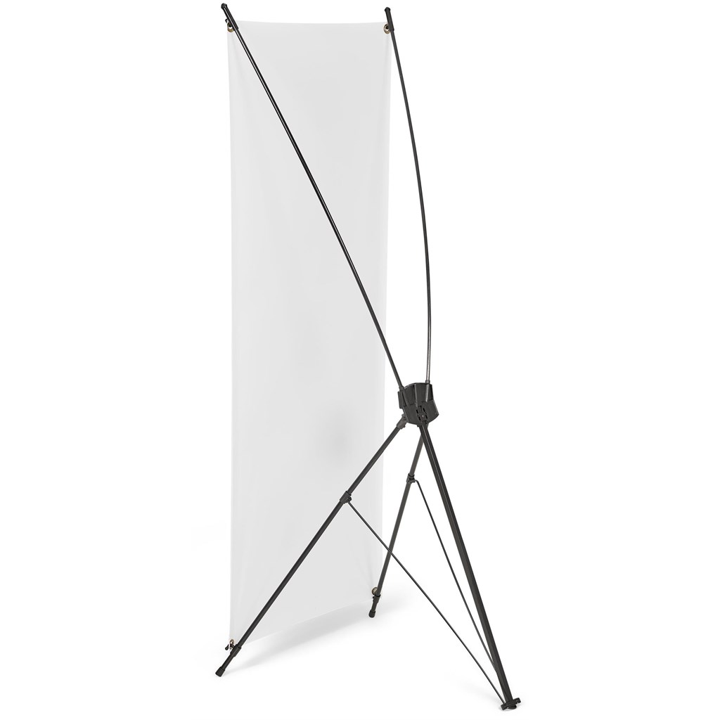 0.6 x 1.6m X-Banner with Fabric print 4