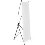 0.6 x 1.6m X-Banner with PVC print 1