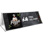3m x 1m A-Frame with Fabric Print