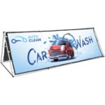 3m x 1m A-Frame with PVC Print 1