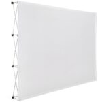 3m x 2.25m Straight Banner Wall 1