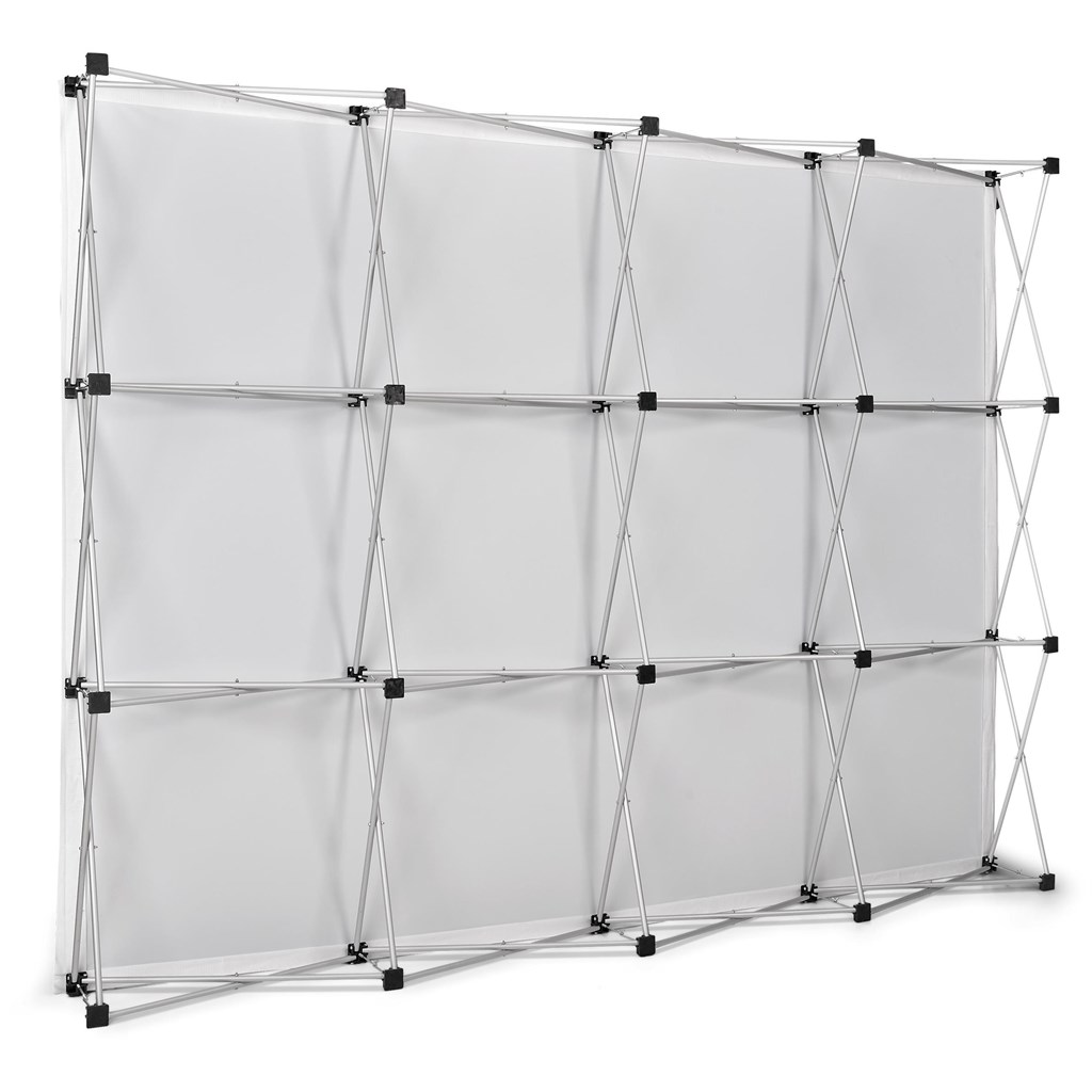 3m x 2.25m Straight Banner Wall 4