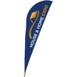 4m Sharkfin Single-Sided Flying Banner – Set Of 2 1