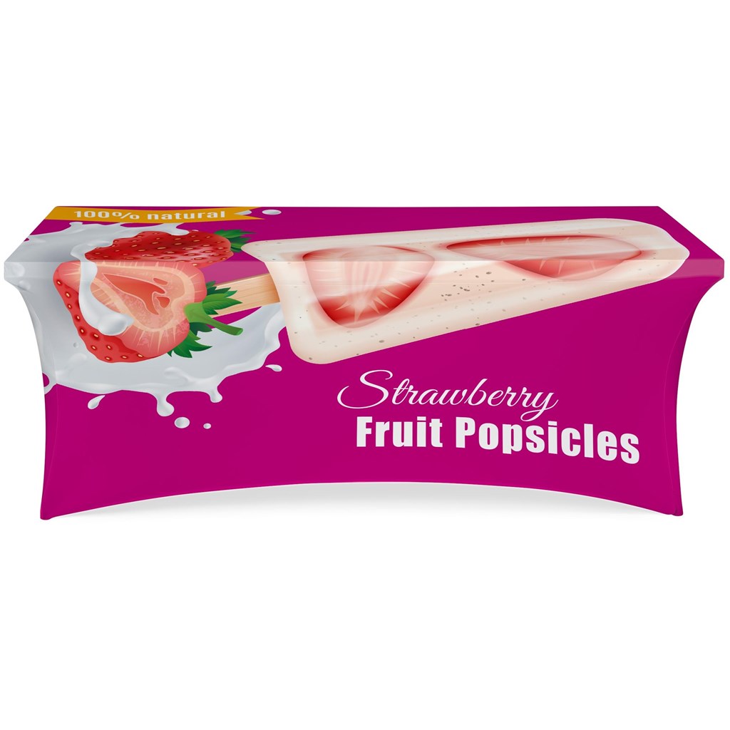 1.83m x 0.76m x 075m Spandex Stretch Table Cloth 3