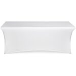 1.83m x 0.76m x 075m Spandex Stretch Table Cloth 1
