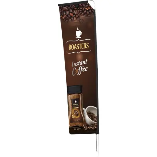 3m Telescopic Double-Sided Flying Banner