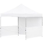 3m x 3m Gazebo – 1 Full Back + 2 Half Sides 1